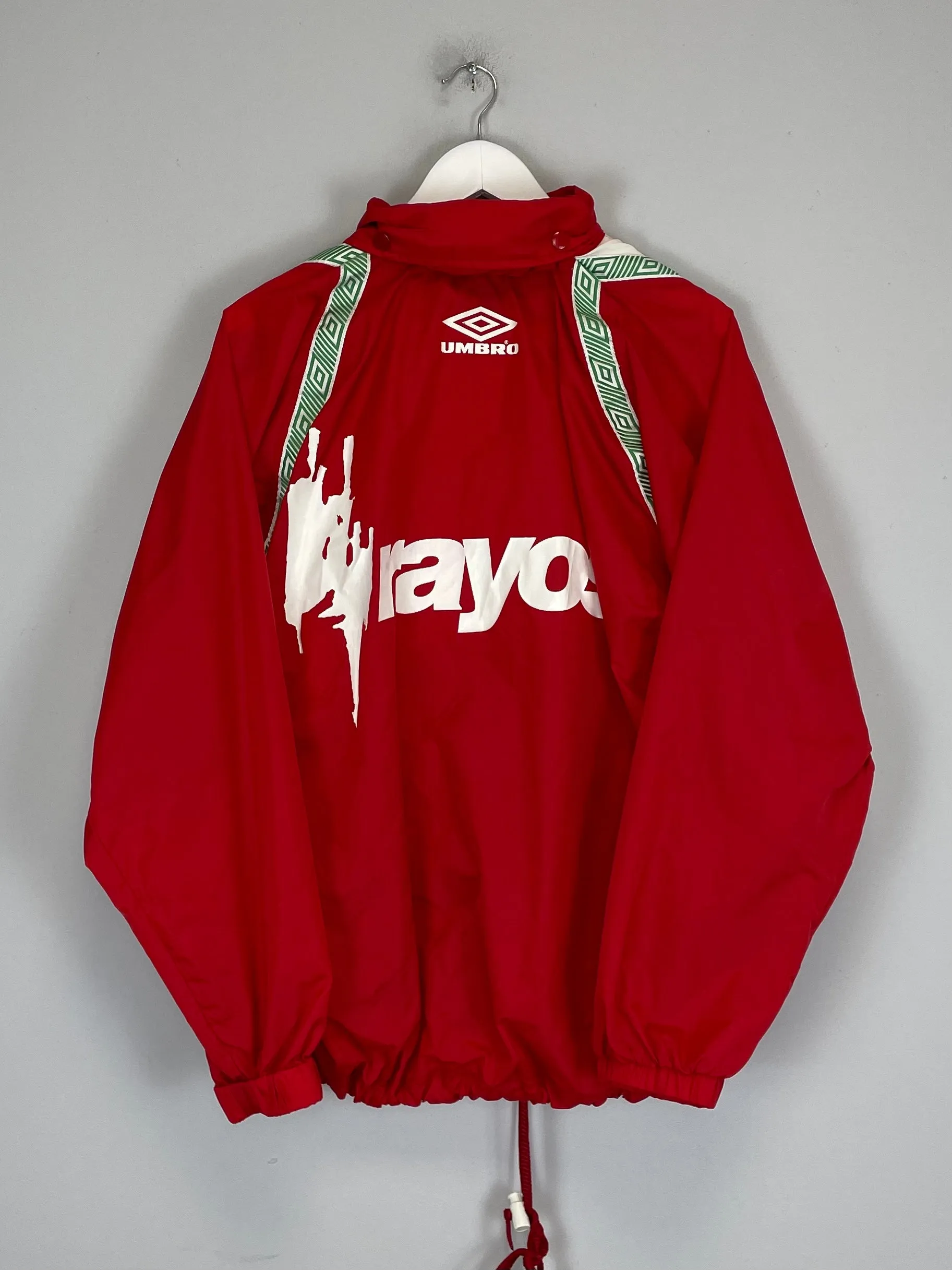 1995/96 NECAXA 1/2 ZIP JACKET (L) UMBRO