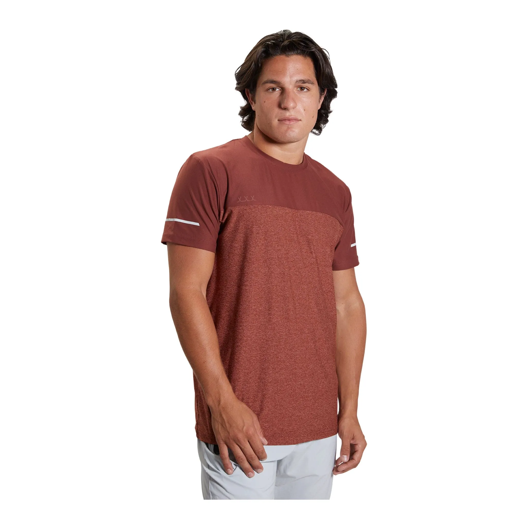 Bauer FLC Color Block Mens Shortsleeve Shirt
