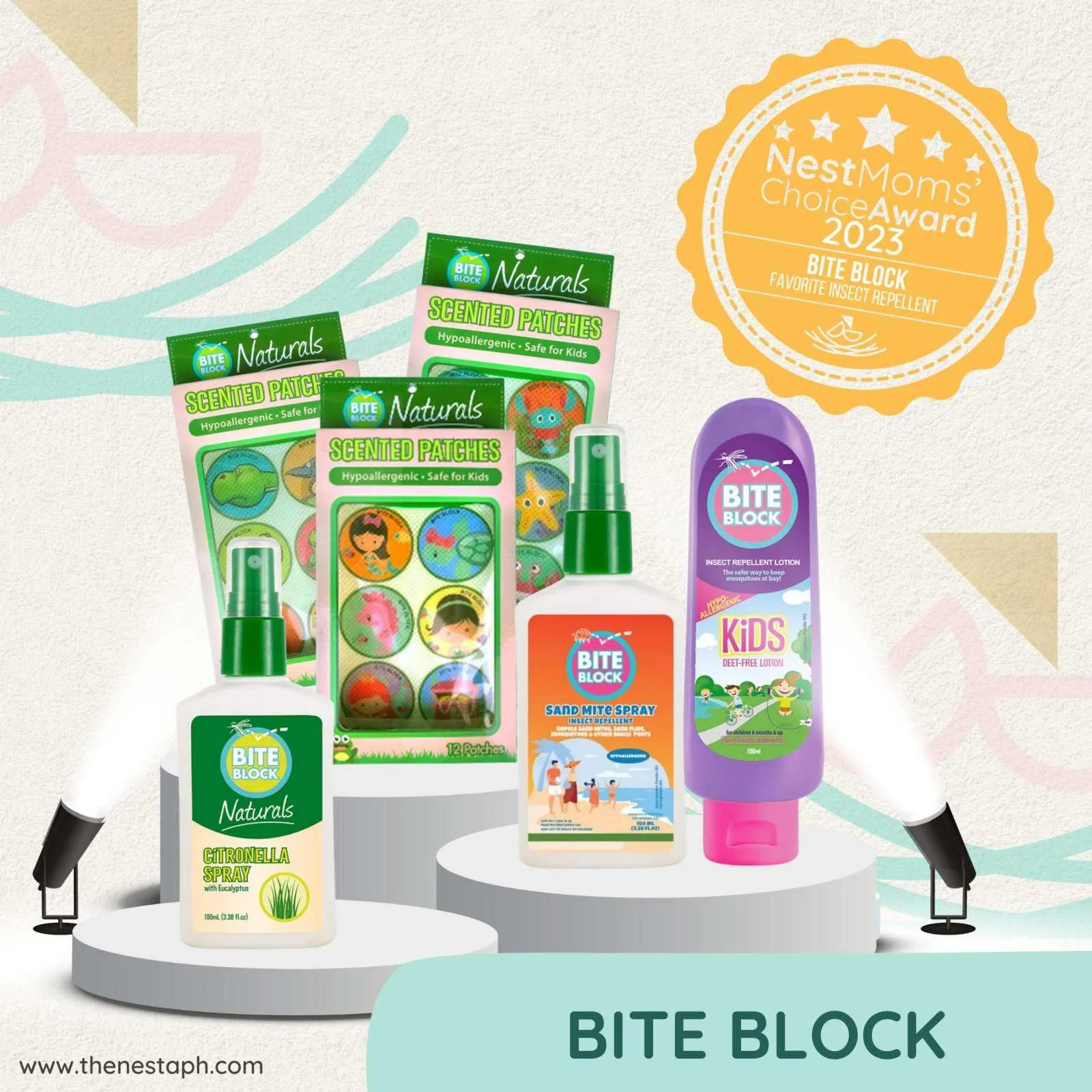Bite Block Naturals Citronella Spray 100ml