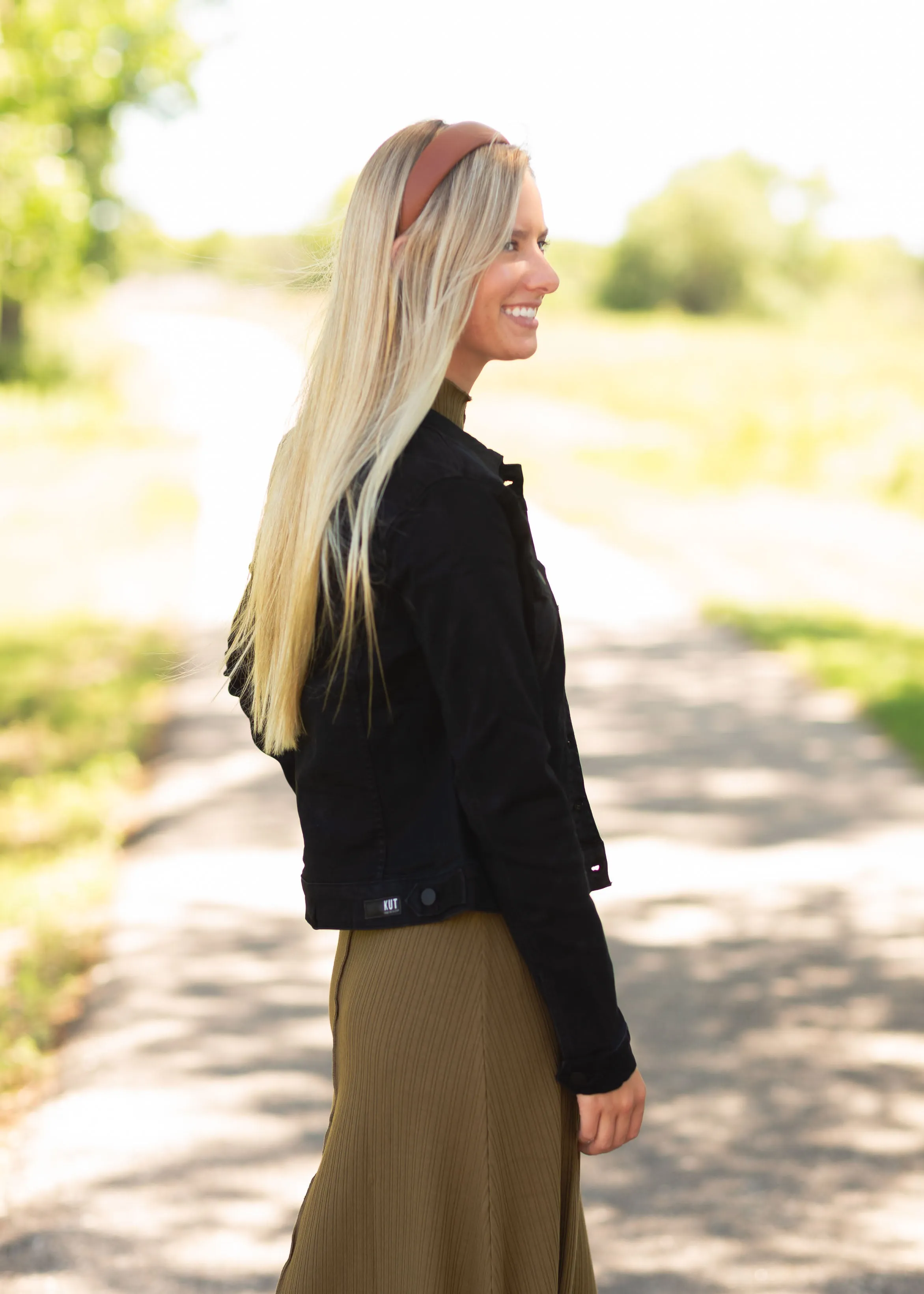Black Amelia Jacket - FINAL SALE