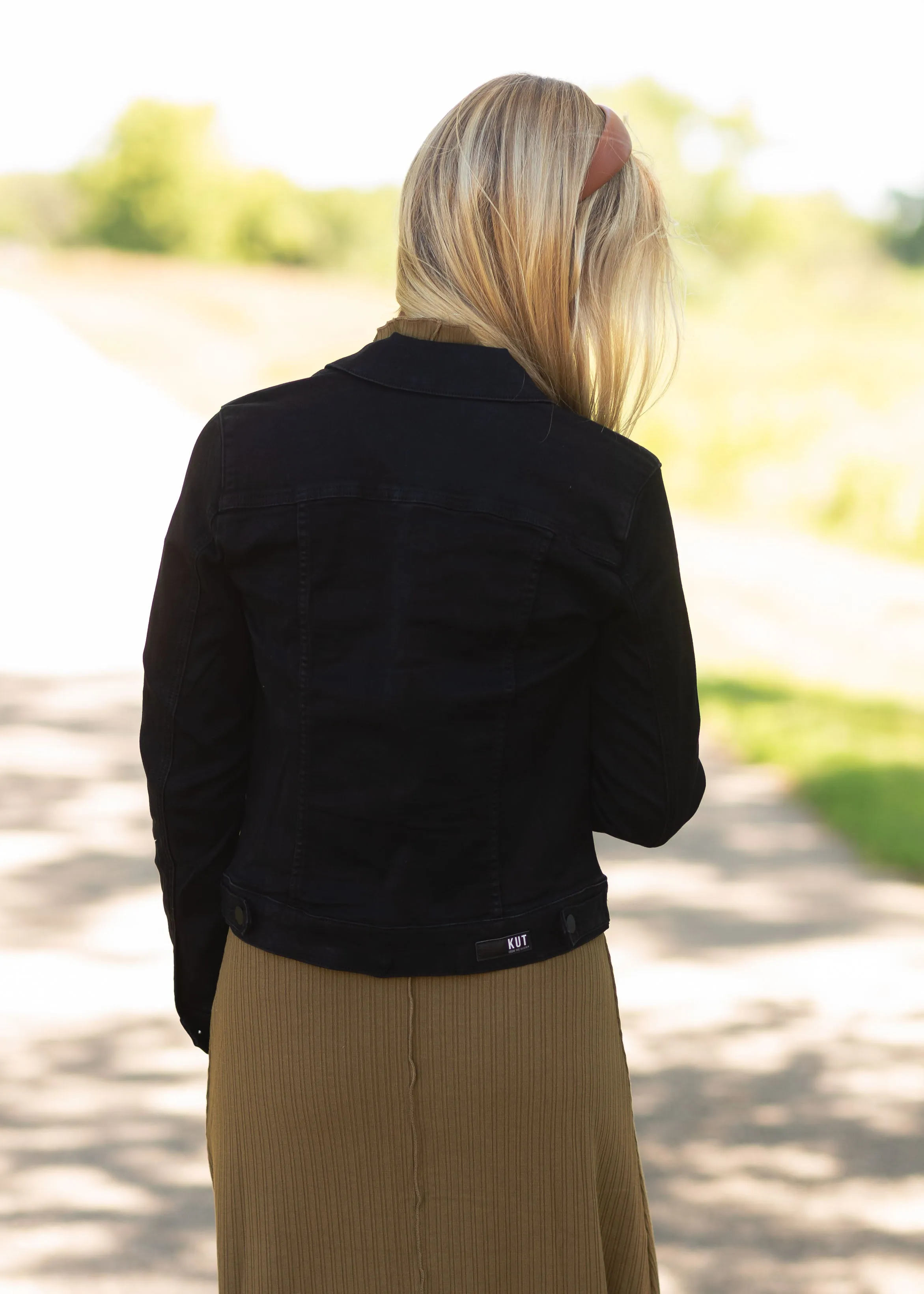 Black Amelia Jacket - FINAL SALE