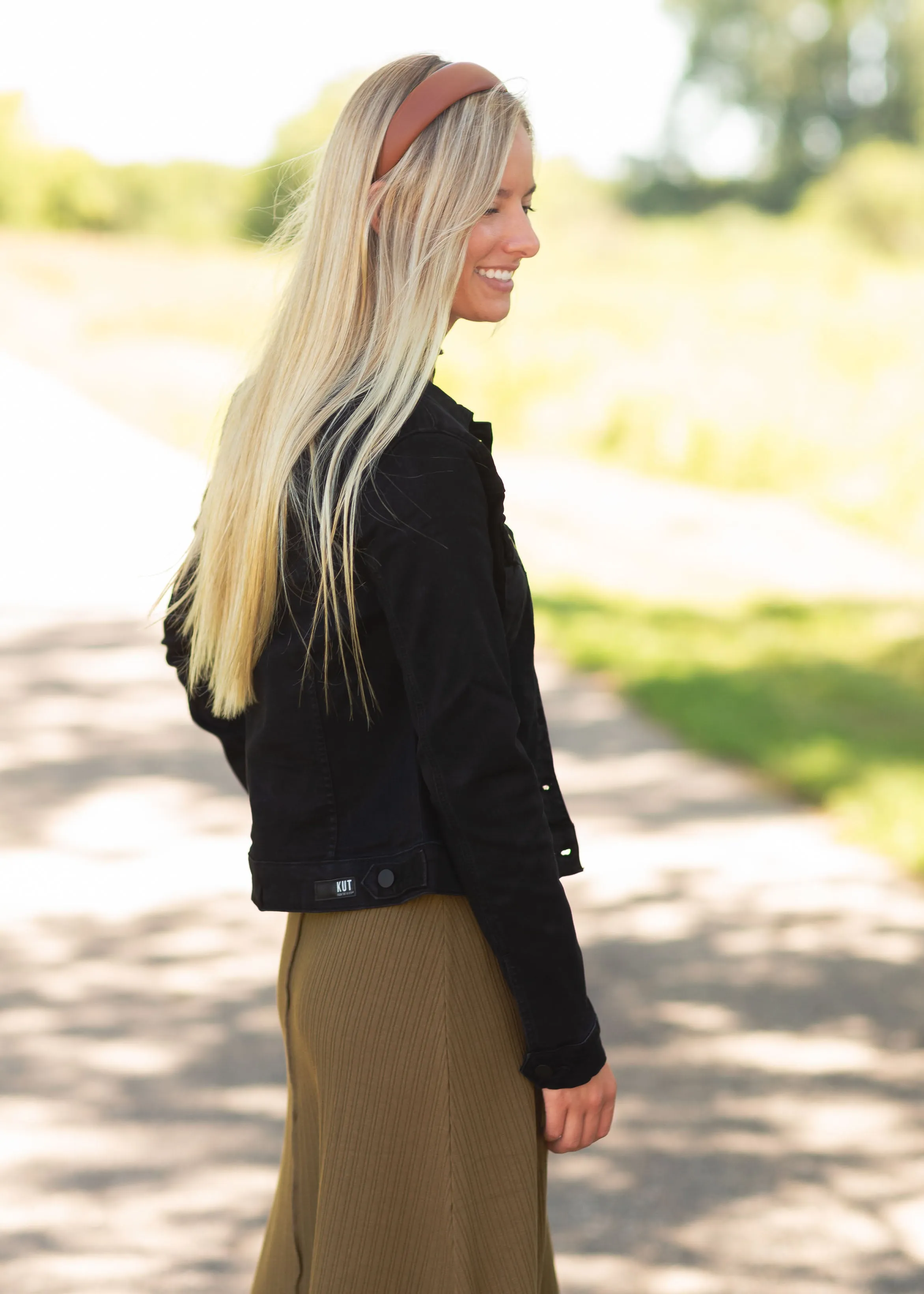 Black Amelia Jacket - FINAL SALE