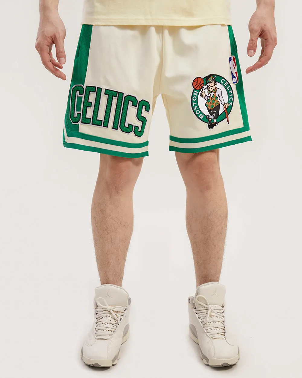 BOSTON CELTICS CHAMPIONSHIP EVOLUTION DK 2.0 SHORT (EGGSHELL/KELLY GREEN)