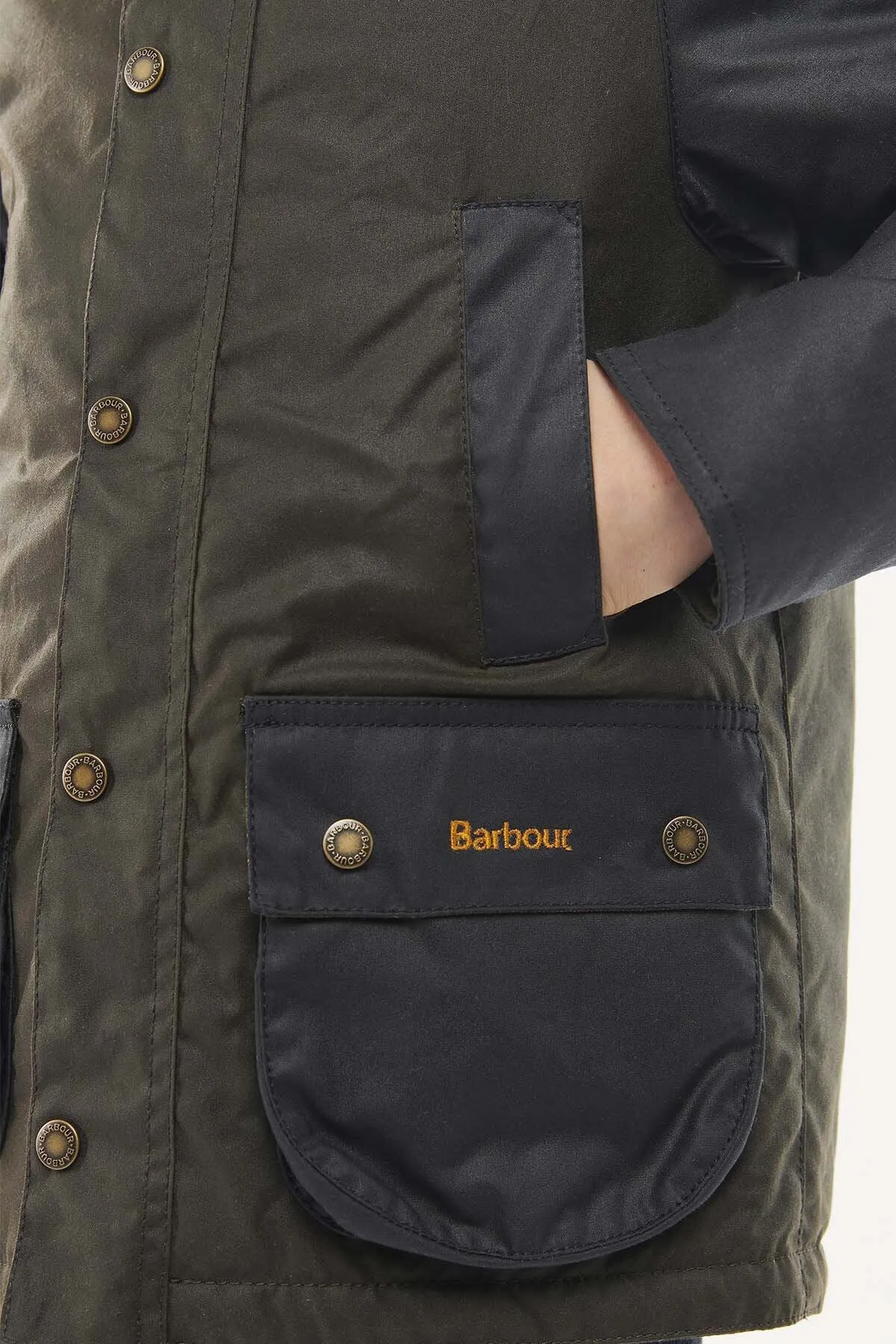 Boys Winter Patch Bedale Wax