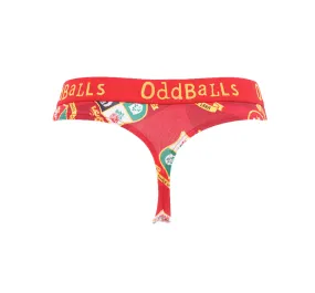 British & Irish Lions - Red - Ladies Thong