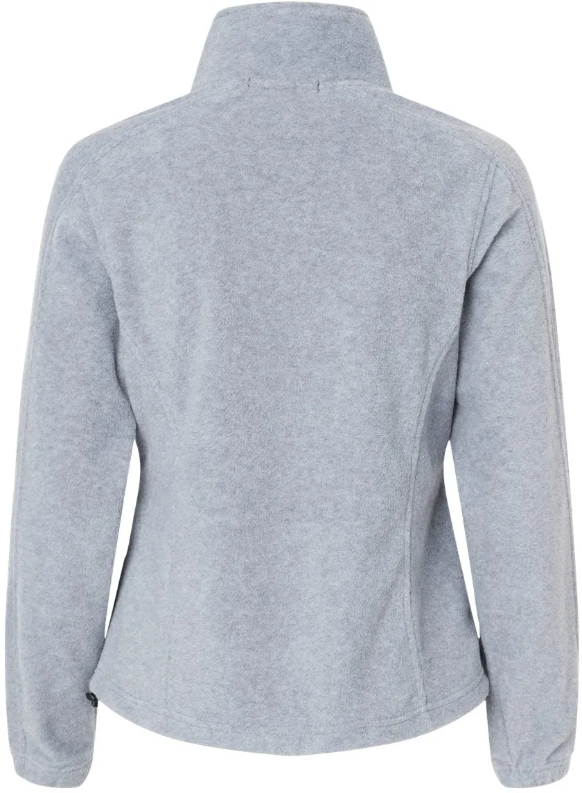Burnside Ladies Polar Fleece Full-Zip Jacket