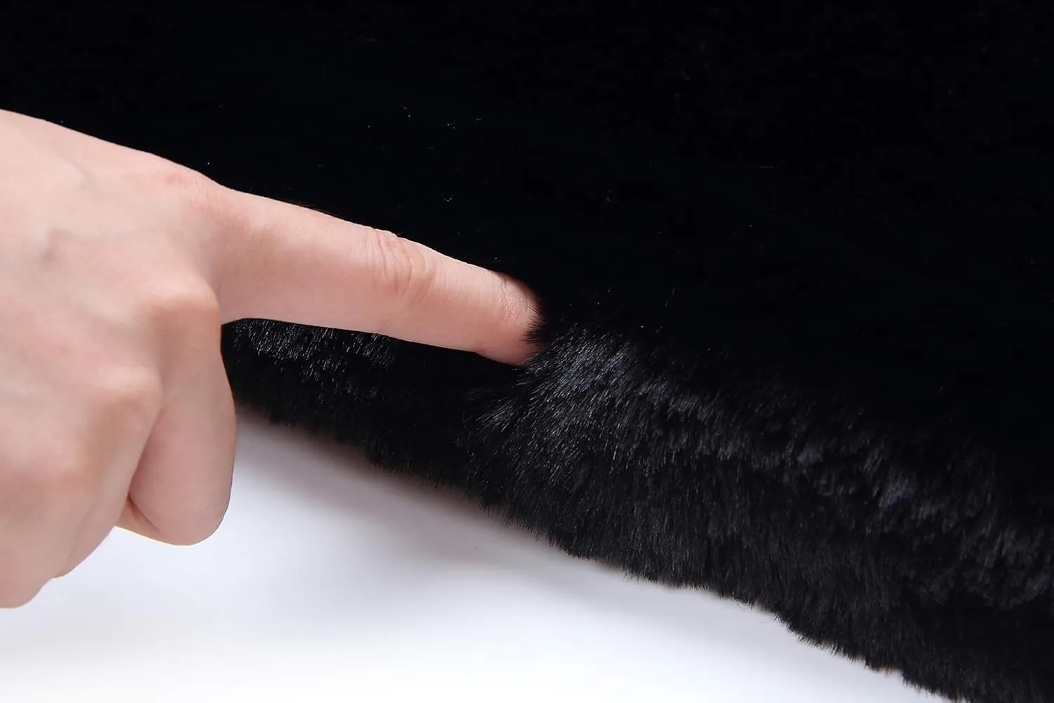 Caracilia Faux Fur Shawl Wrap Stole Shrug Winter Bridal Wedding Cover Up