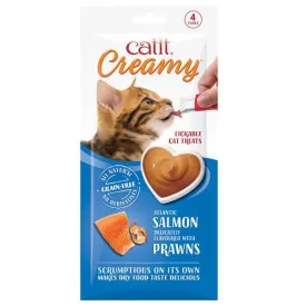 CATIT Creamy Treats Salmon & Prawn