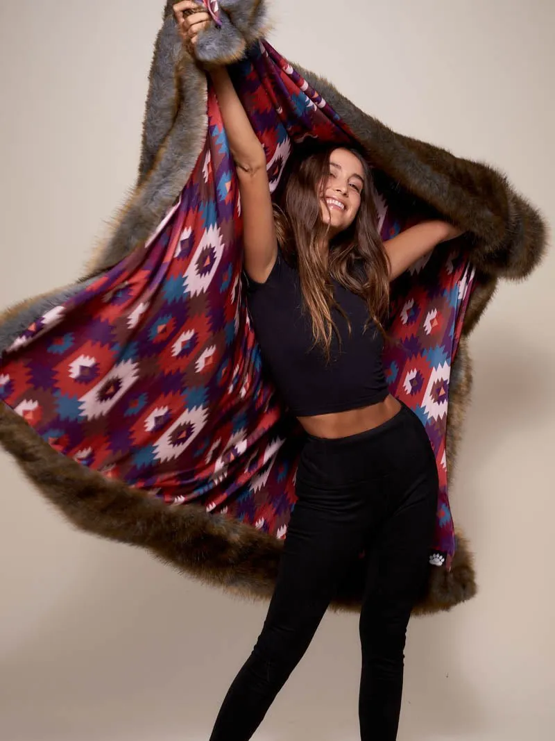 Collector Edition Honey Bear Faux Fur Throw