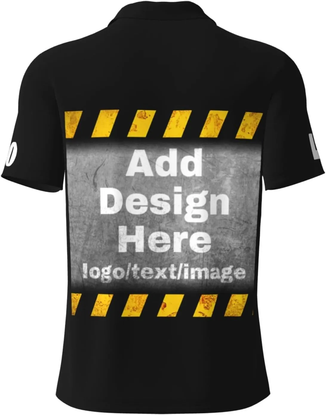 Custom Polo Shirt for Men Women Design Your Own Printed Front Back and Sleeve Personalized with Logo & Text