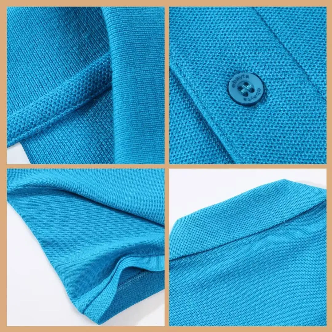 Custom Polo Shirt for Men Women, Personalize Golf Polo Shirt with Text and Logo