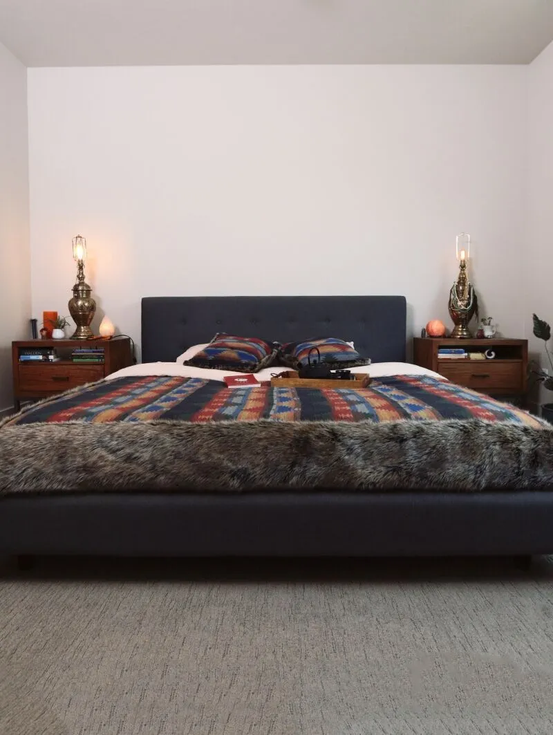 Direwolf Faux Fur Large Blanket