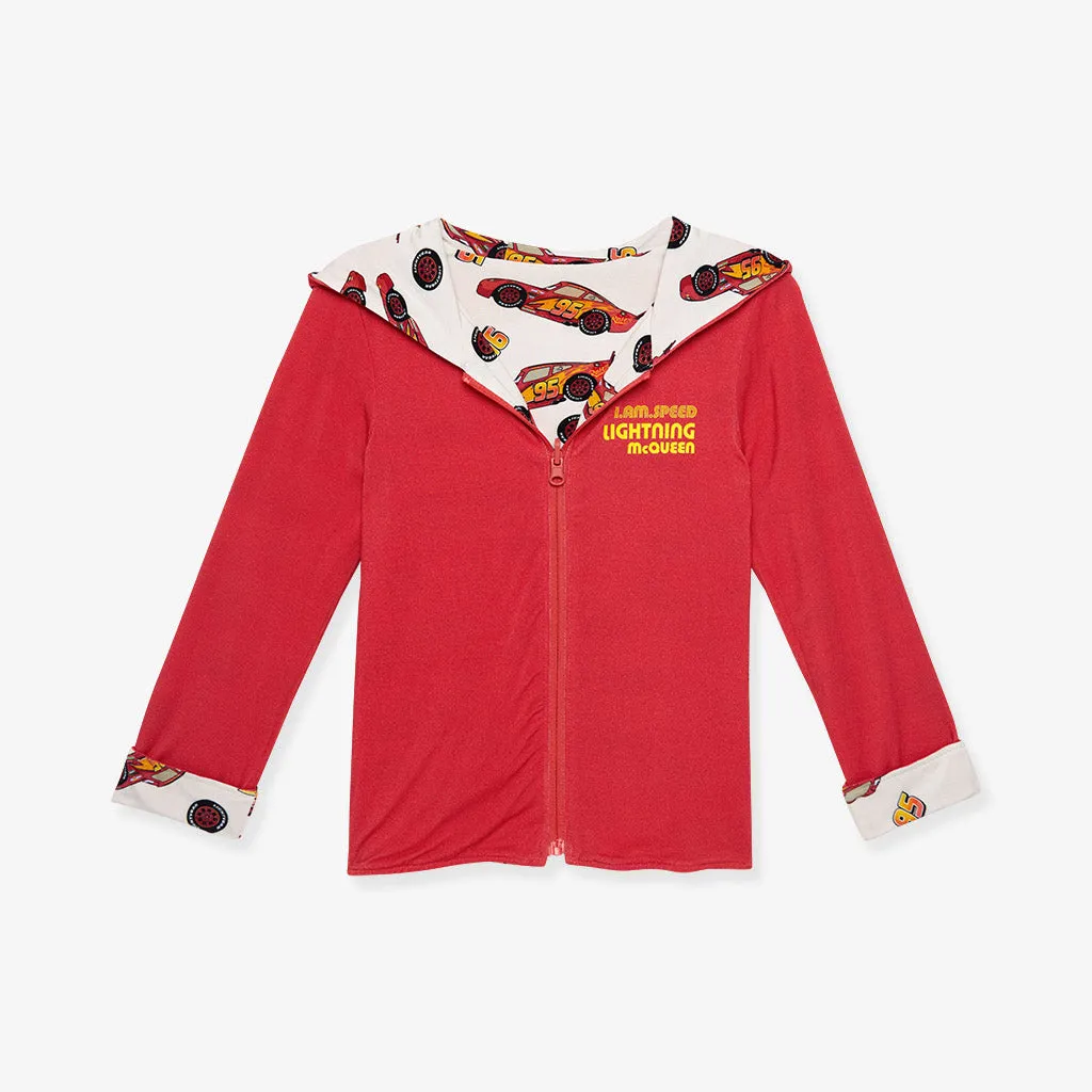 Disney Lightning McQueen & Lightning Red Reversible Long Sleeve Jacket