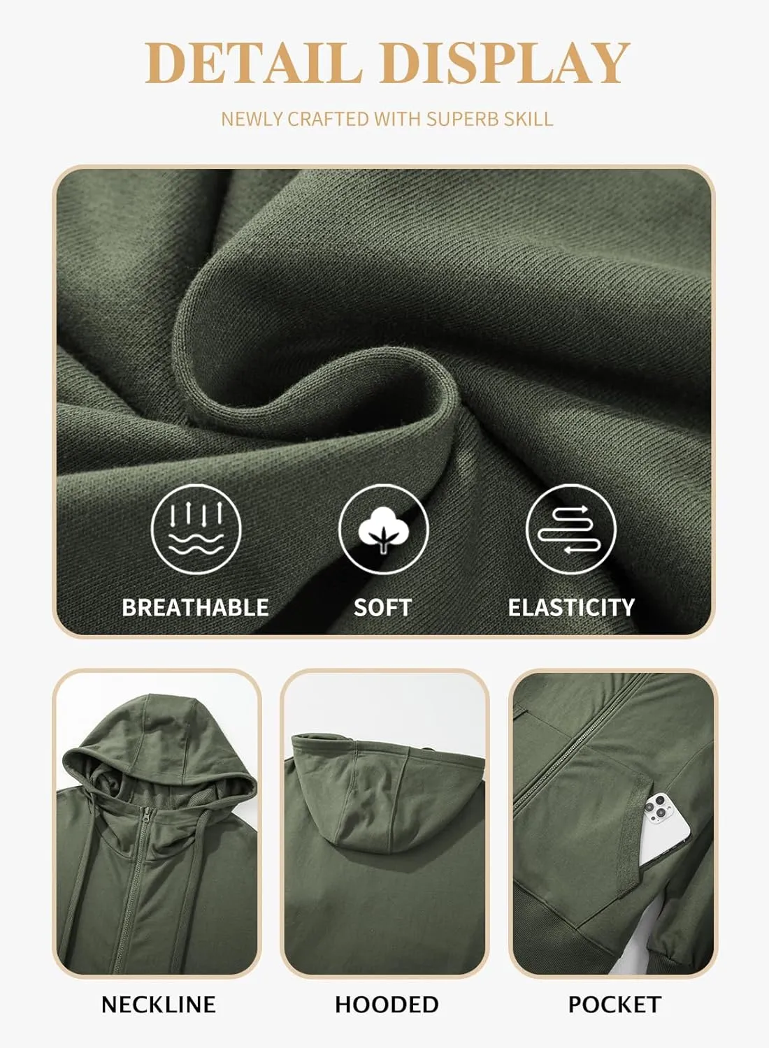 Eytino Women Plus Size Sweatshirts Long Sleeve Zip Up Oversized Casual Hoodies Jackets 2025 Fashion Fall Outfits(1X-5X)