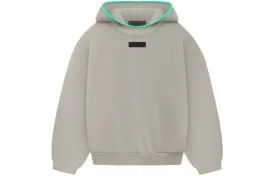 Fear Of God Essentials Spring Tab Detail Hoodie, light gray