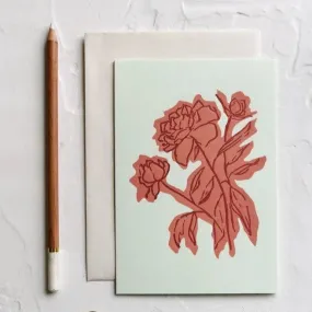 Floral Color Block Peony