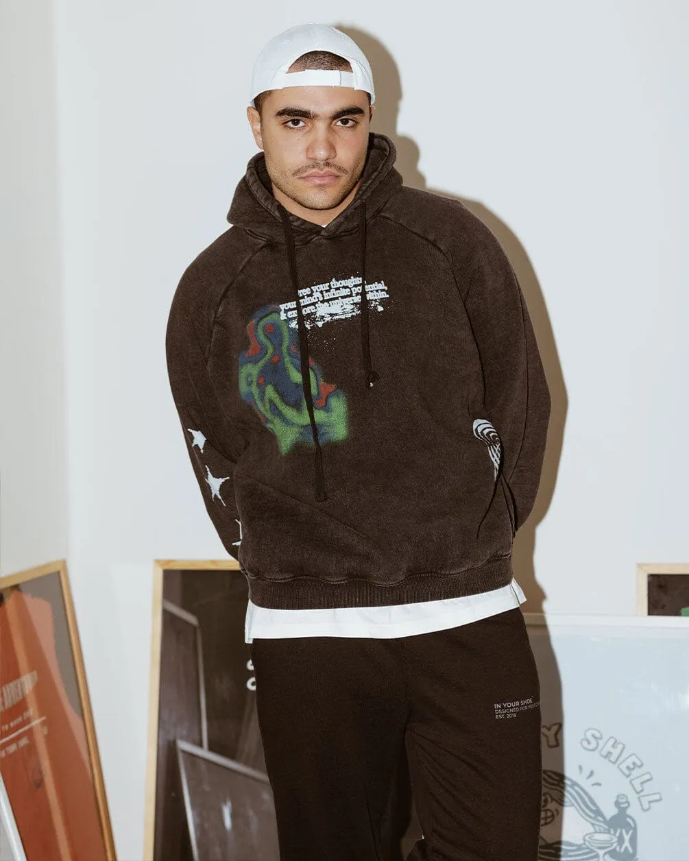 Free Your Thoughts Boxy Fit Hoodie