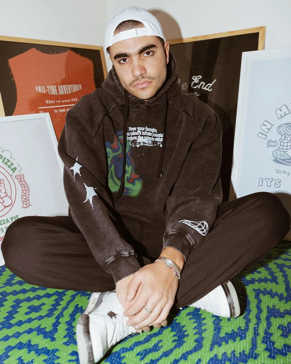 Free Your Thoughts Boxy Fit Hoodie