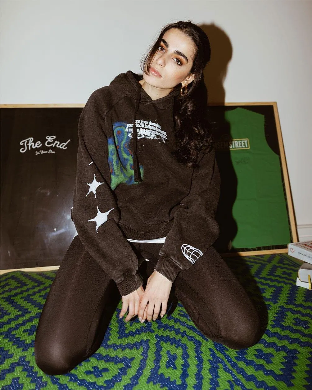 Free Your Thoughts Boxy Fit Hoodie