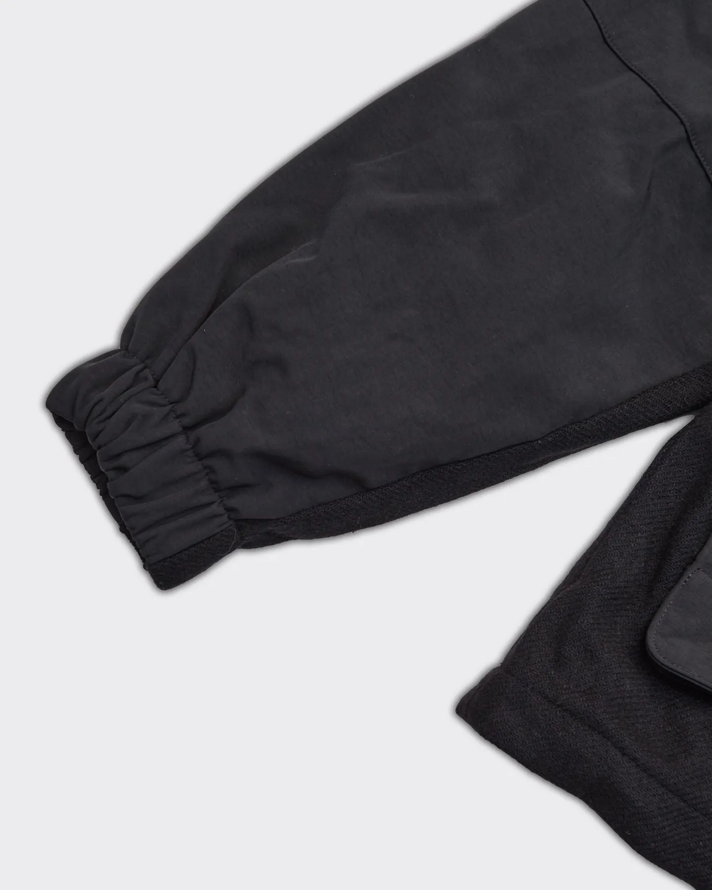 Giacca Wool Technical Nera