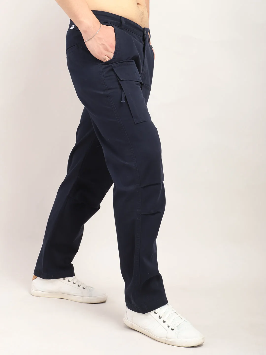 Glory Navy Multi Pocket Cargo