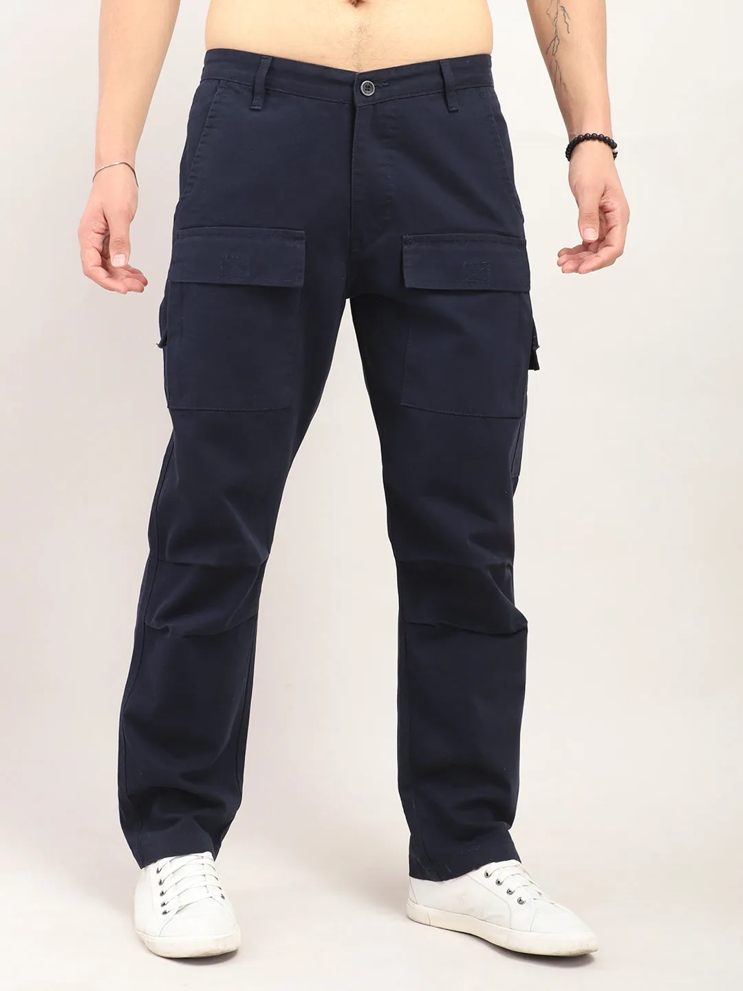 Glory Navy Multi Pocket Cargo