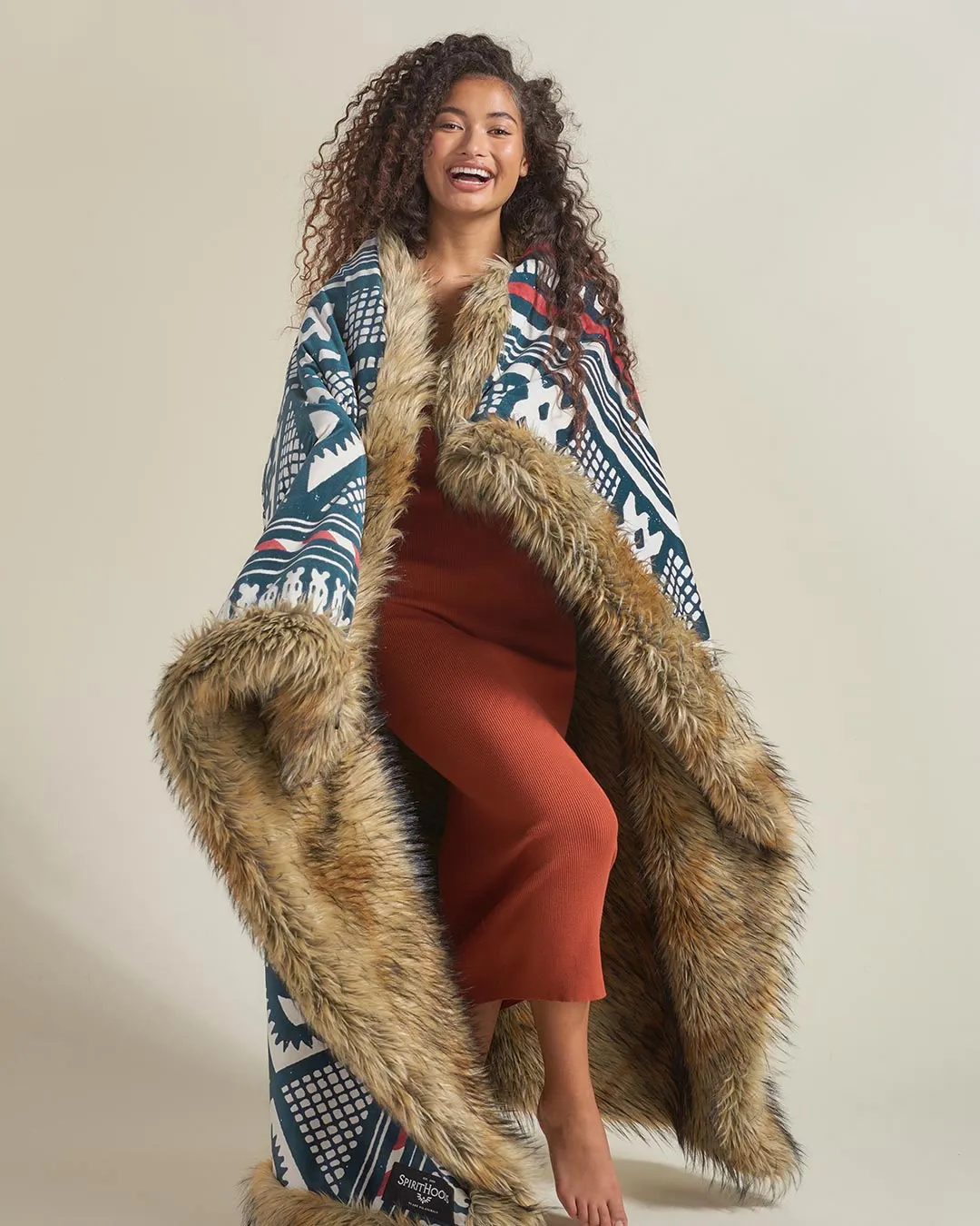 Golden Jackal Collector Edition Faux Fur Throw