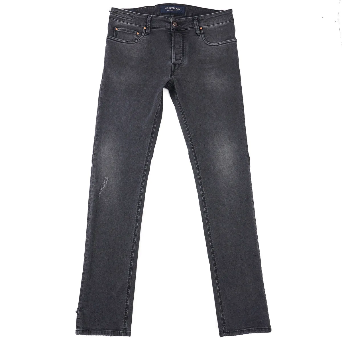 Handpicked 'Ravello' Slim-Fit Denim Jeans