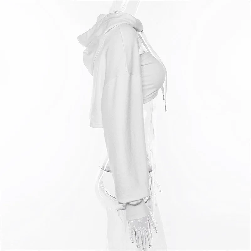 Irregular long sleeve sweater