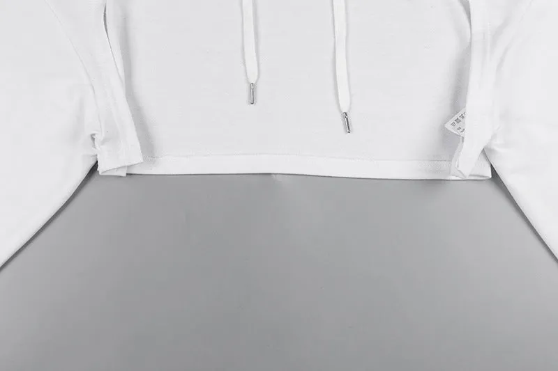 Irregular long sleeve sweater