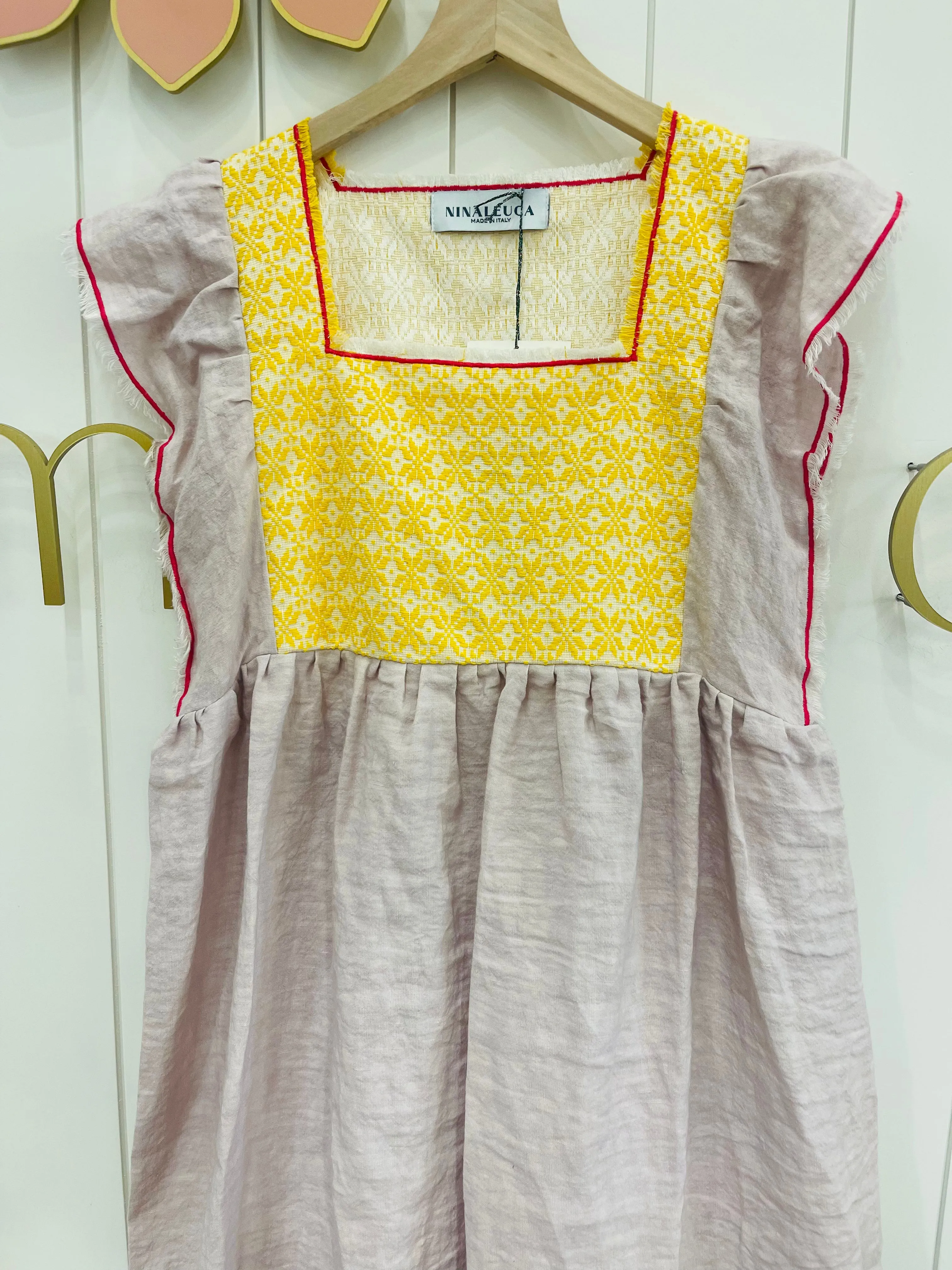 Jilly Linen Dress Long