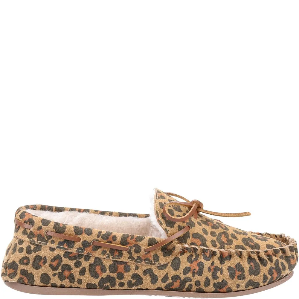 Leopard Print Allie Slippers