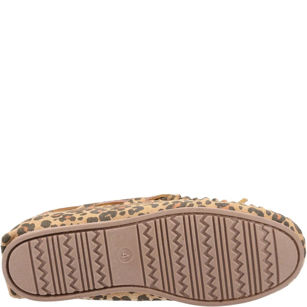 Leopard Print Allie Slippers