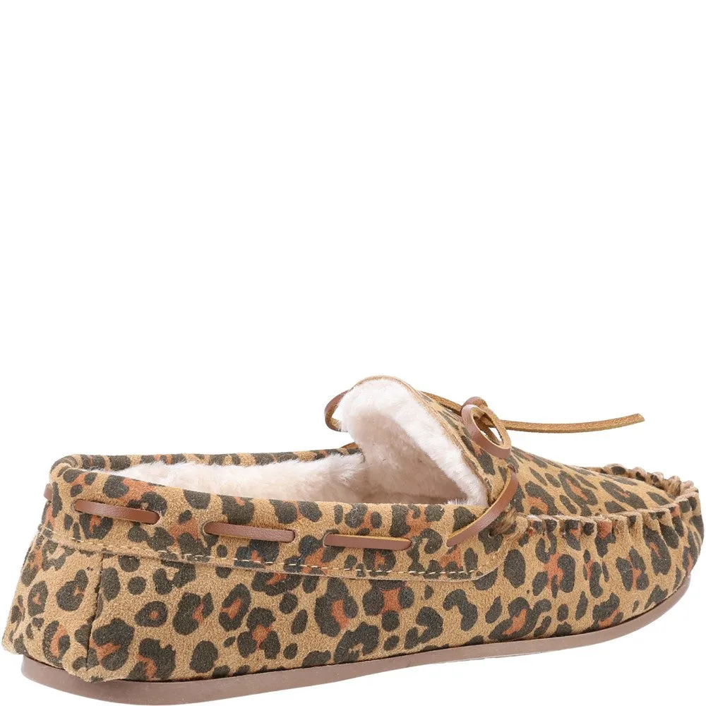 Leopard Print Allie Slippers