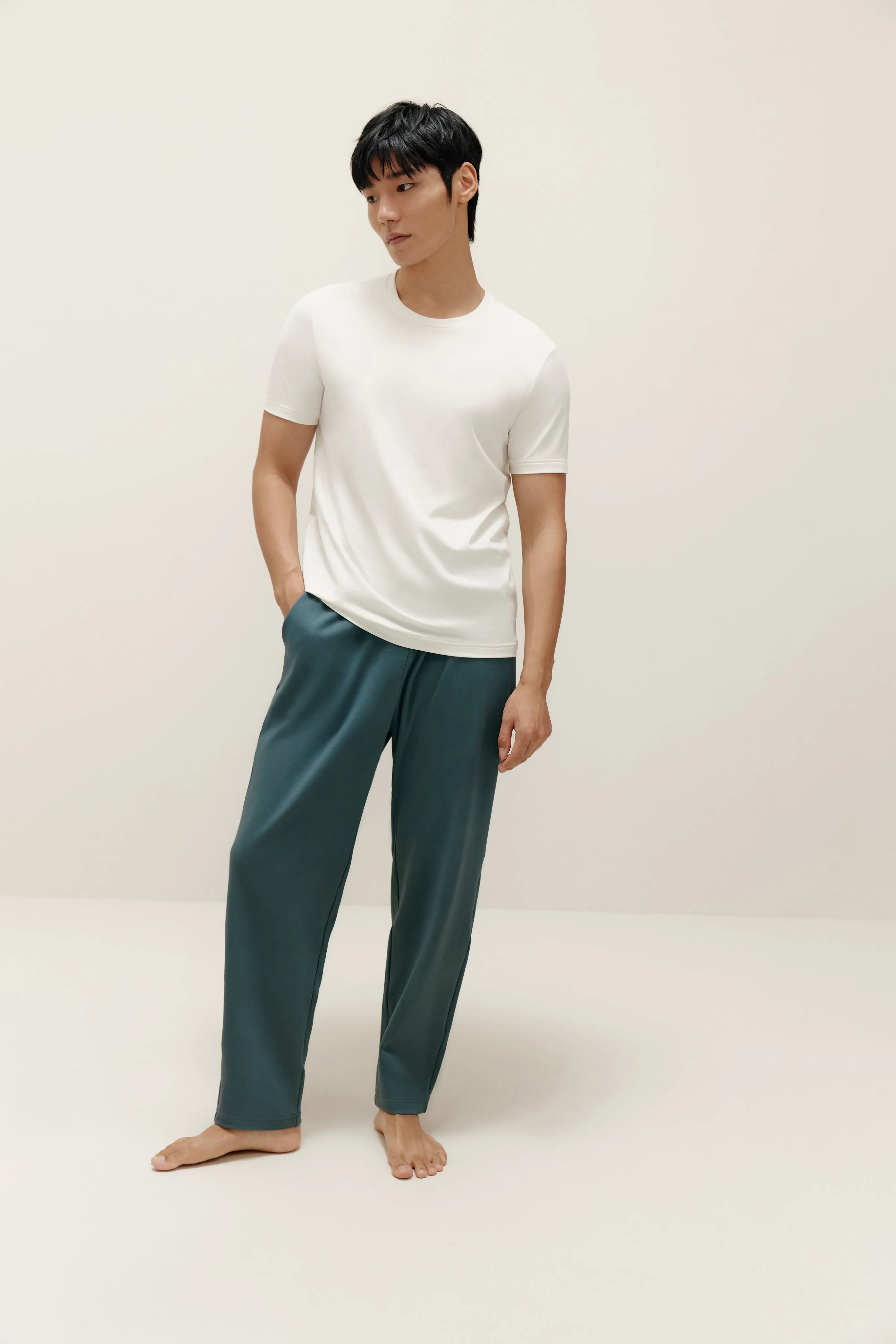 Men's Crew Neck Short-Sleeve Undershirt