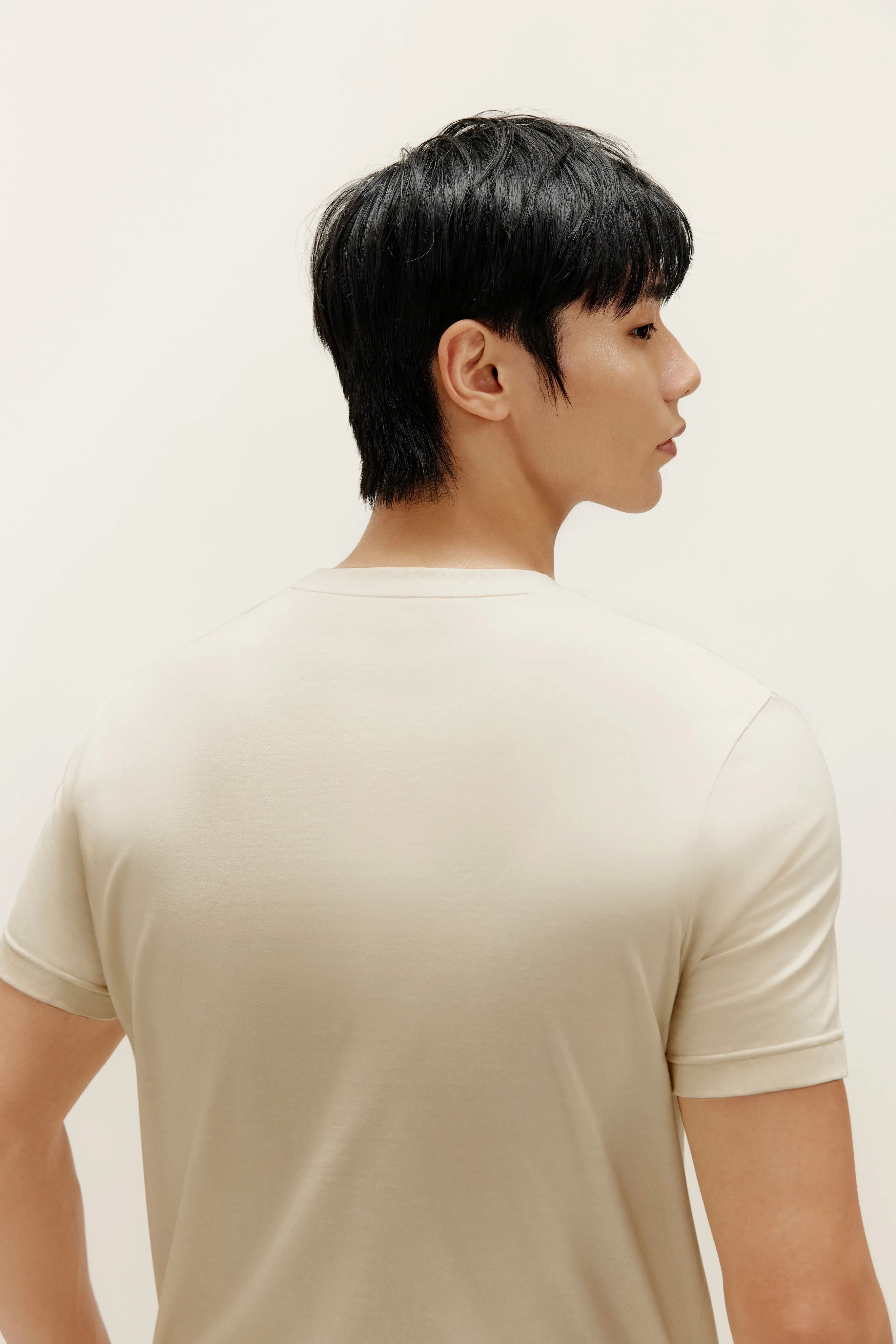 Men's Crew Neck Short-Sleeve Undershirt