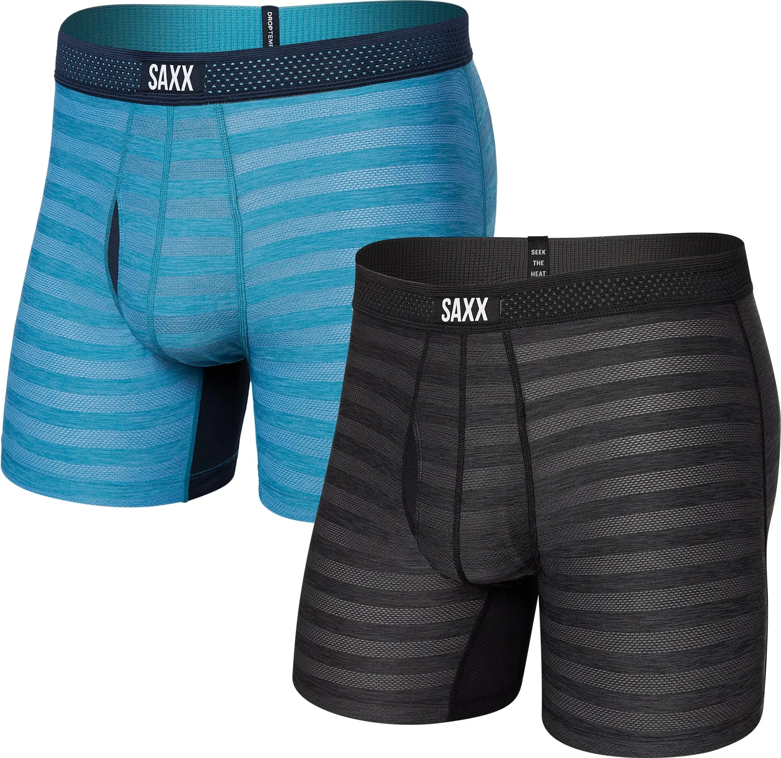Men's SAXX DropTemp Cooling Mesh 5" Underwear TWIN PACK (SAXX-BB09F-TWIN)