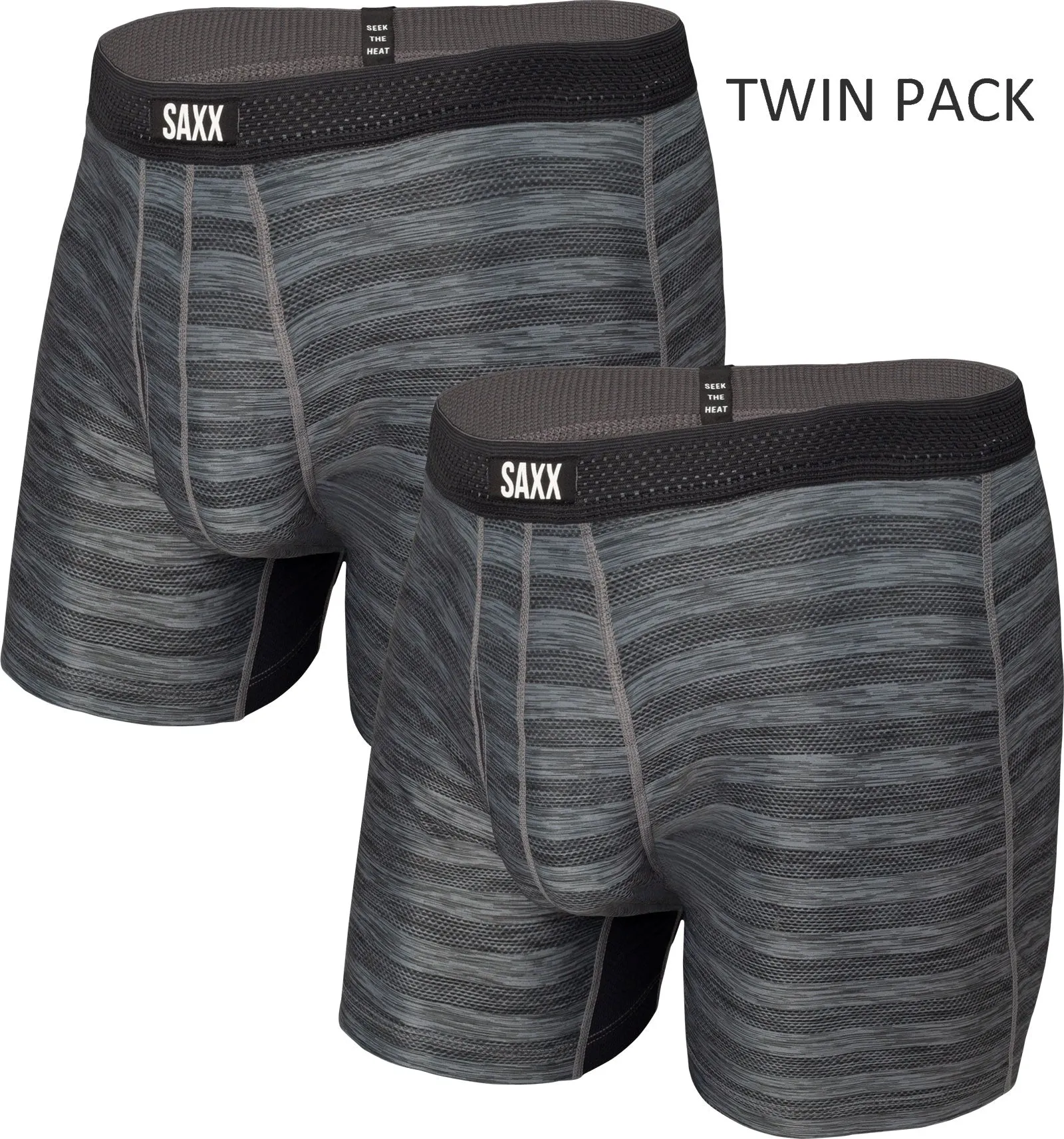 Men's SAXX DropTemp Cooling Mesh 5" Underwear TWIN PACK (SAXX-BB09F-TWIN)