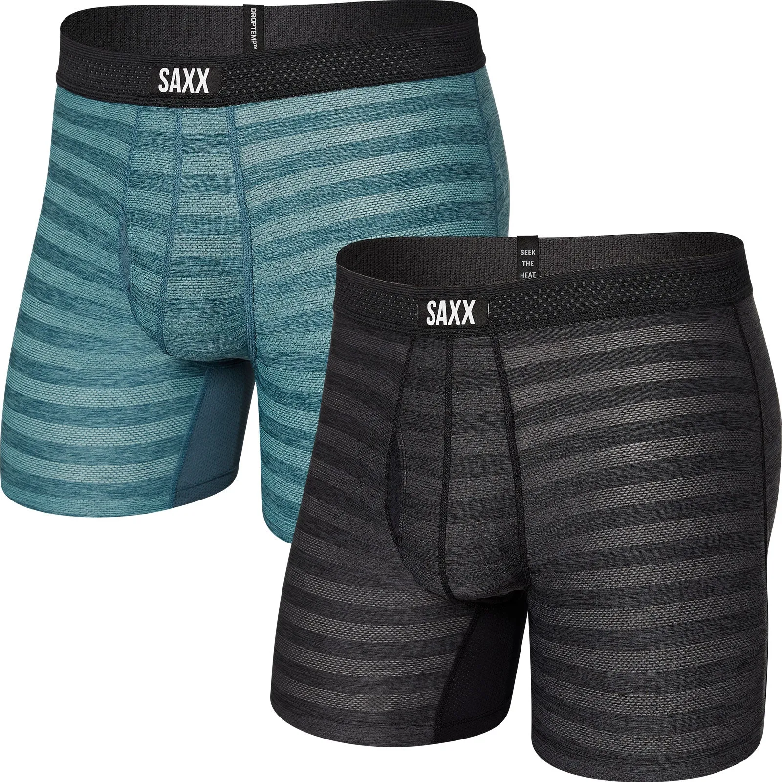Men's SAXX DropTemp Cooling Mesh 5" Underwear TWIN PACK (SAXX-BB09F-TWIN)