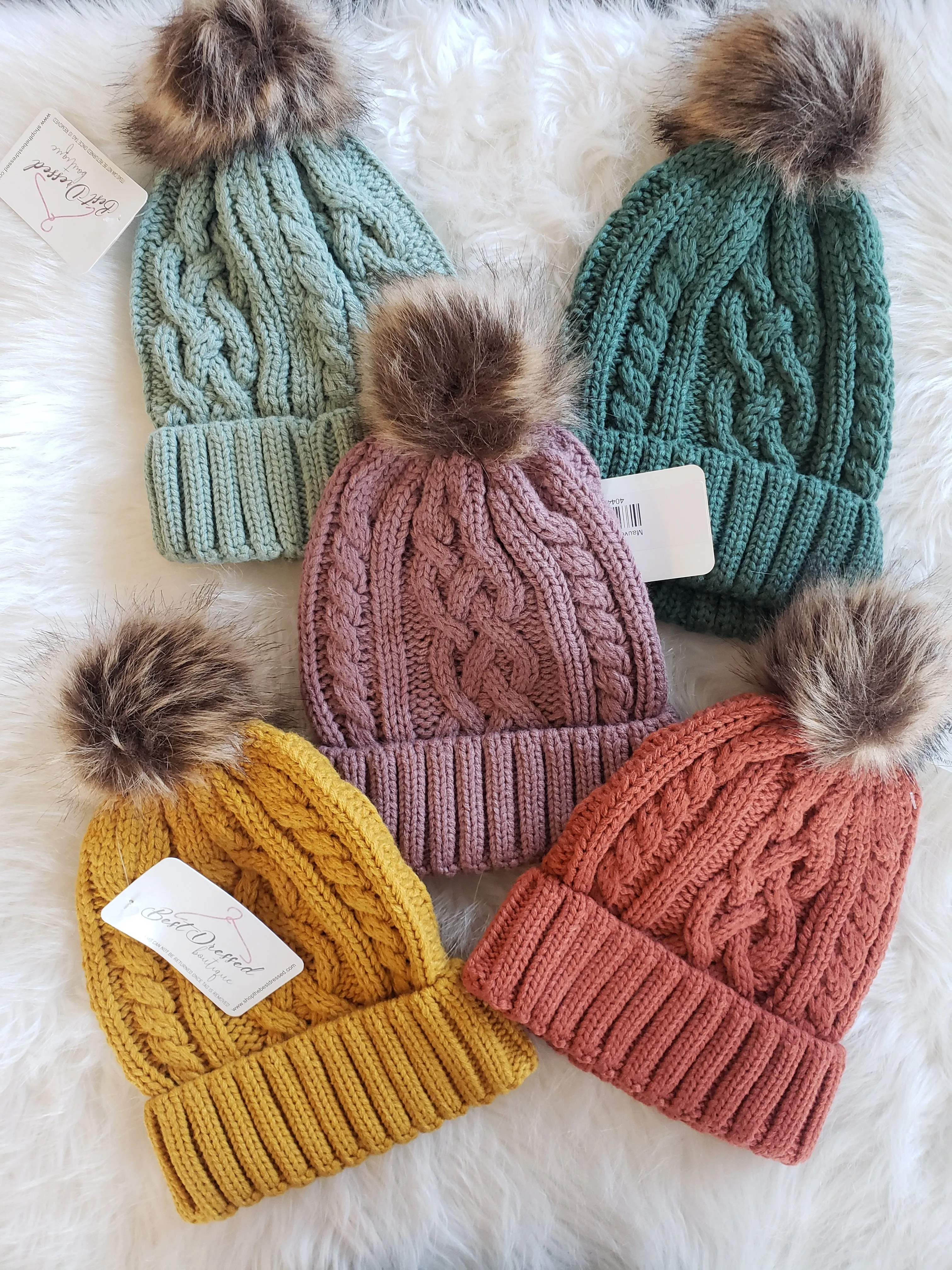 Mint Knit Beanie