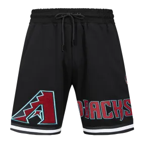MLB ARIZONA DIAMONDBACKS CLASSIC CHENILLE MEN'S DK SHORT (BLACK)
