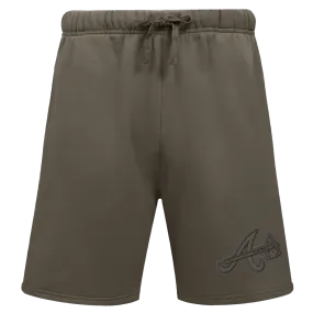 MLB ATLANTA BRAVES NEUTRAL MEN'S SHORT (DARK TAUPE)