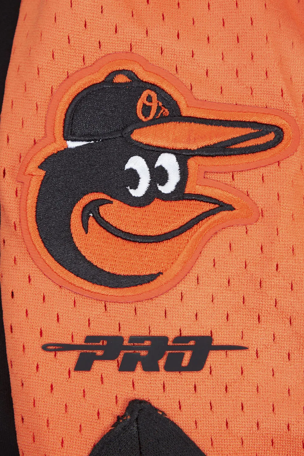 MLB BALTIMORE ORIOLES SCRIPT TAIL MEN'S DK 2.0 SHORT (BLACK/ORANGE)