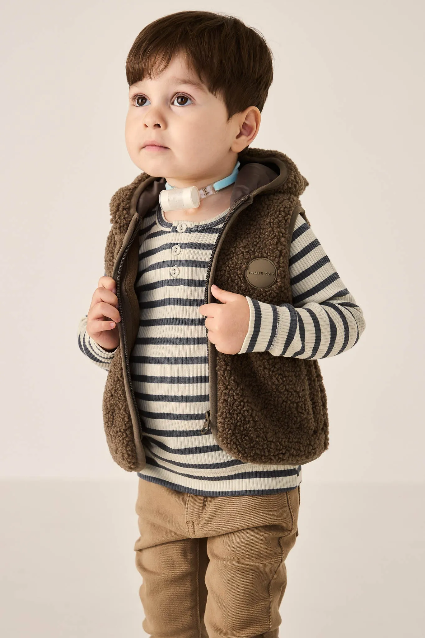 Neve Sherpa Vest - Bear