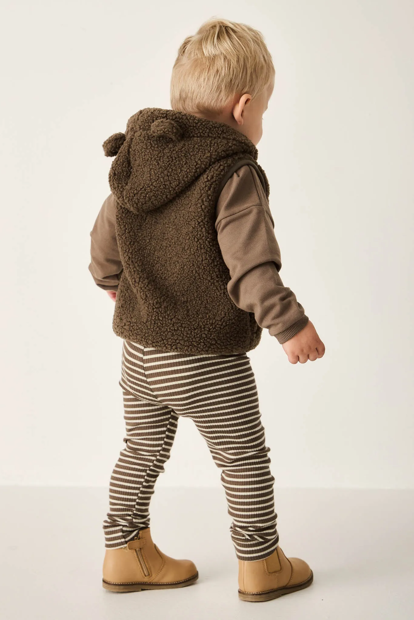 Neve Sherpa Vest - Bear