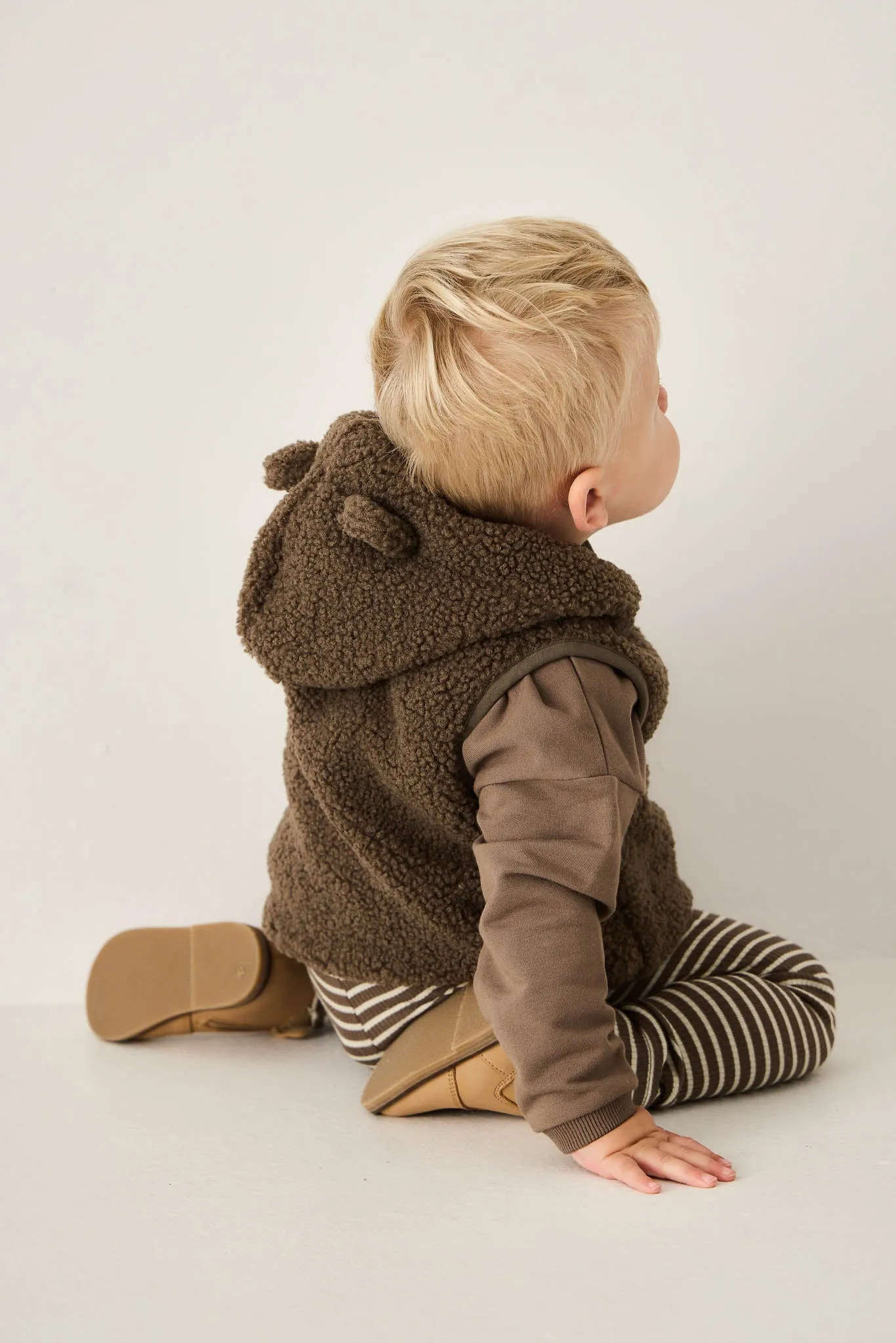 Neve Sherpa Vest - Bear