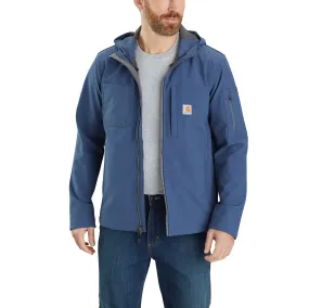 Rain Defender® Relaxed Fit Midweight Softshell Hooded Jacket - 1 Warm Rating