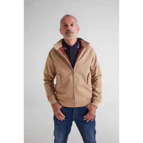Real Hoxton - Men's Beige - Harrington Jacket