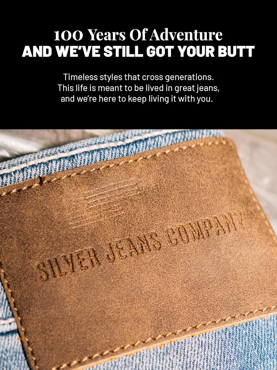 Silver Jeans Co.  Zac 