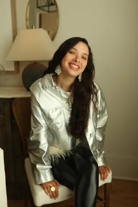 So Icy Silver Jacket